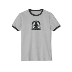 STOP DJ IN THE MIX Unisex Cotton Ringer T-Shirt