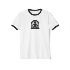 STOP DJ IN THE MIX Unisex Cotton Ringer T-Shirt