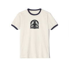 STOP DJ IN THE MIX Unisex Cotton Ringer T-Shirt